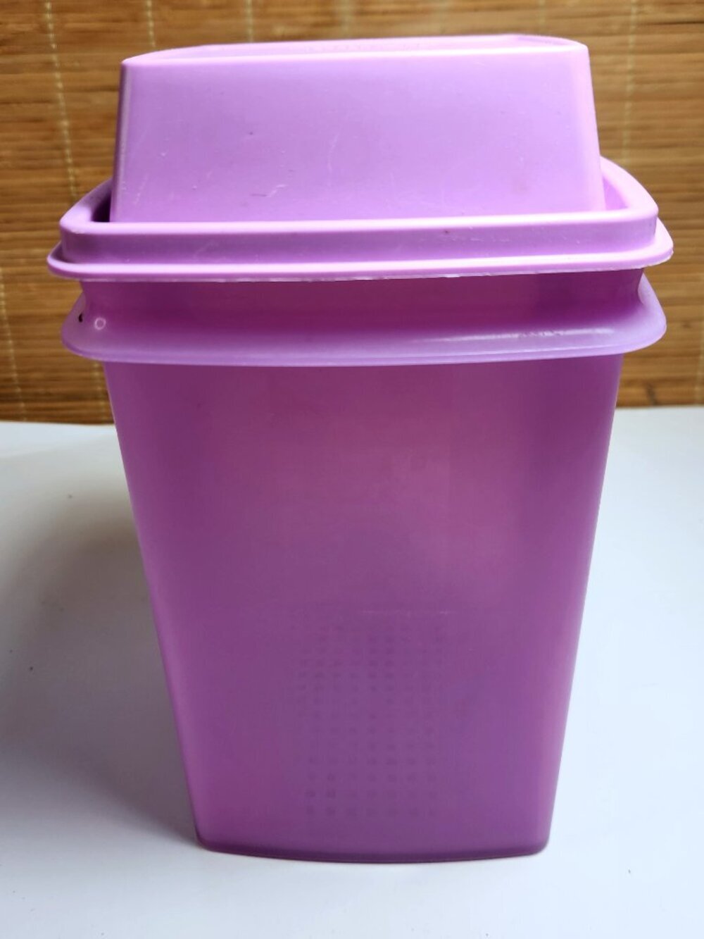 Vintage Tupperware Pick A Deli Pickle Keeper Strainer Purple 1560 Complete Set